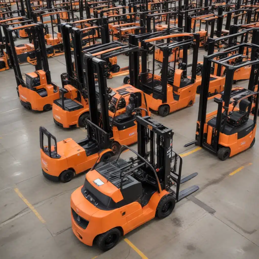 Forklift Fleet Electrification: Optimizing Battery Swapping and Charging Infrastructure