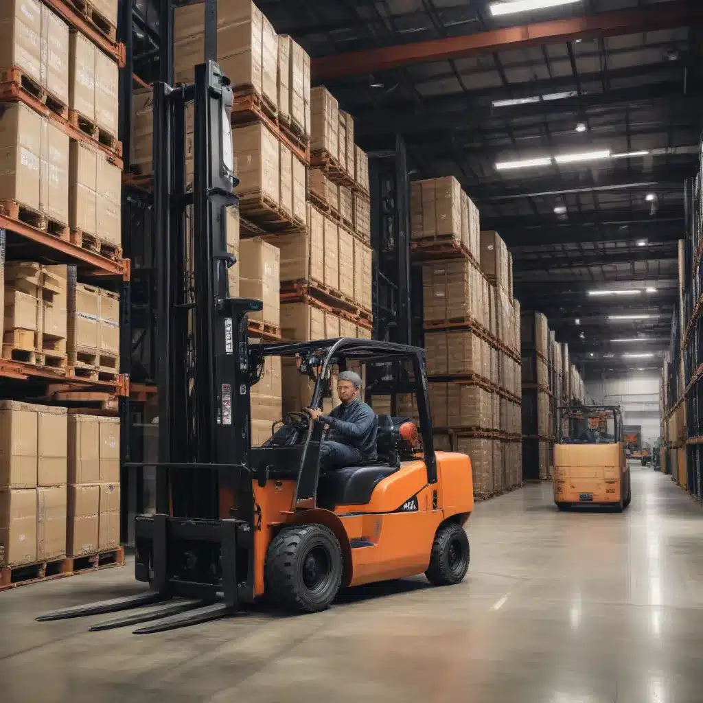 Forklift Fleet Optimization: Leveraging IoT and Data Analytics