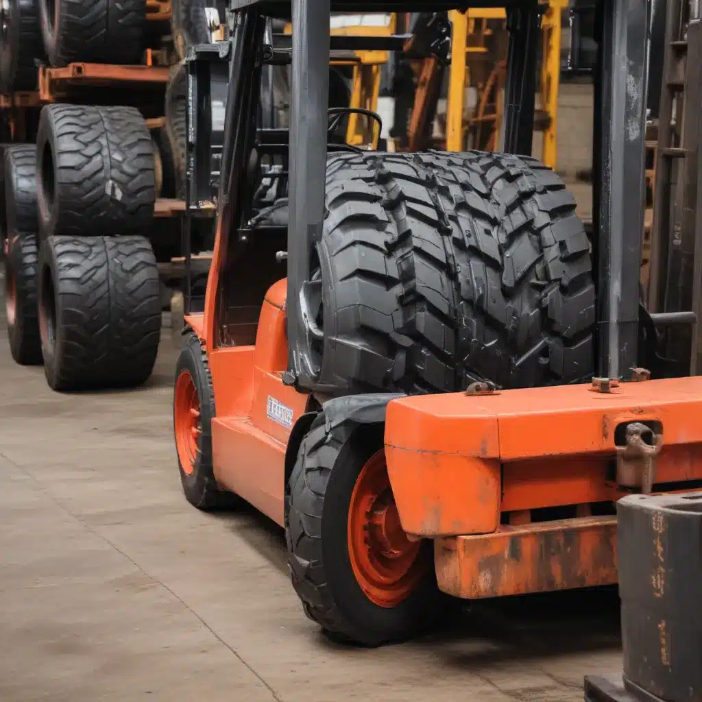 Forklift Tire Selection: Balancing Traction, Durability, and Efficiency